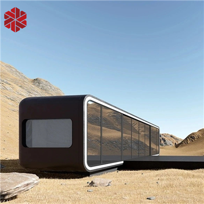 Escritório pré-fabricado de luxo minúsculo ao ar livre em cabine Apple