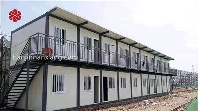 Casa de contêiner destacável pré-fabricada de fácil montagem