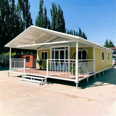 Casa de contêiner expansível de 20 pés e 40 pés